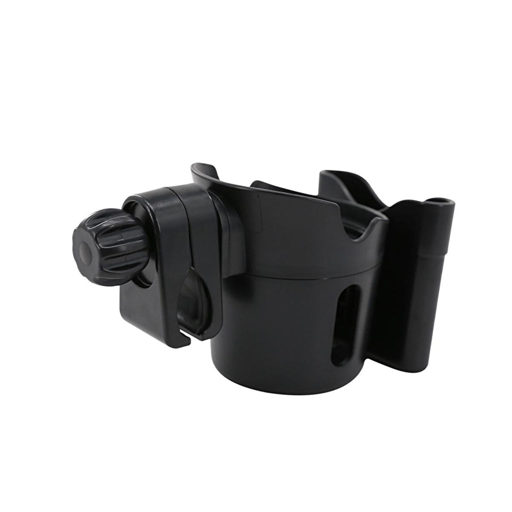 Babyjem 2-in-1 Baby Stroller Cup and Phone Holder - Adjustable, 360-Degree Rotatable, Tool-Free Installation