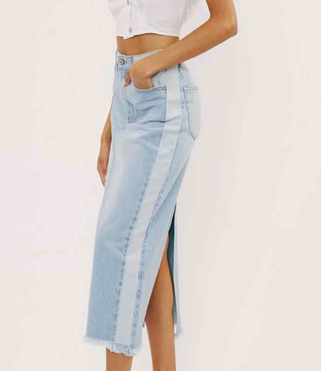 Penny Midi Skirt - Light