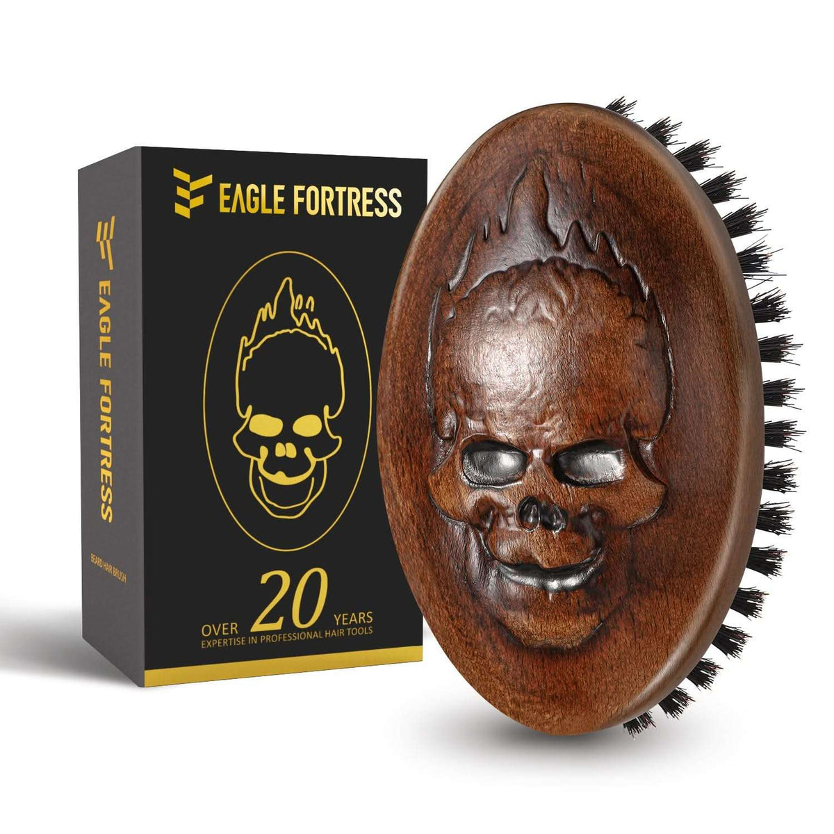 Eagle Fortress Inferno Styler Portable Military Brush
