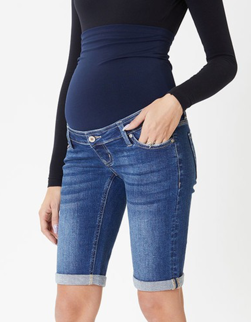 Maternity Full Band Bermuda