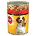 Pedigree Dog Food - Wet Dog Food for Balanced Nutrition, 400g - Supports Healthy Skin & Coat
