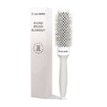 Eagle Fortress XL Ceramic + Ionic Round Hair Brush 1.26 in - Grey