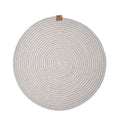 Luna Cucina Washable Ecru Placemat for Dining Table 32 cm