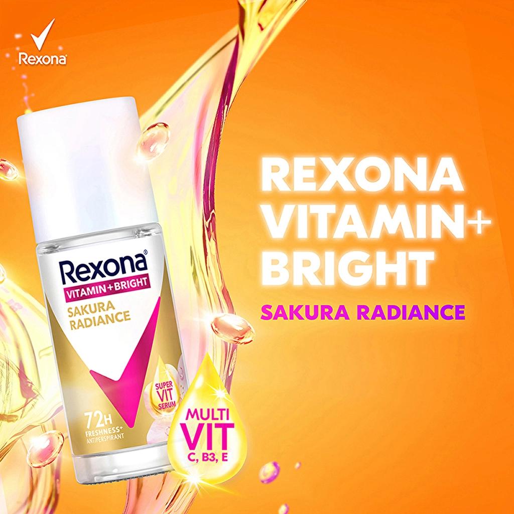 Rexona Sakura Radiance Vitamin + Bright Roll-On 45 ml