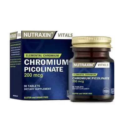 Nutraxin Chromium Picolinate - Sugar, Salt, Dairy-Free
