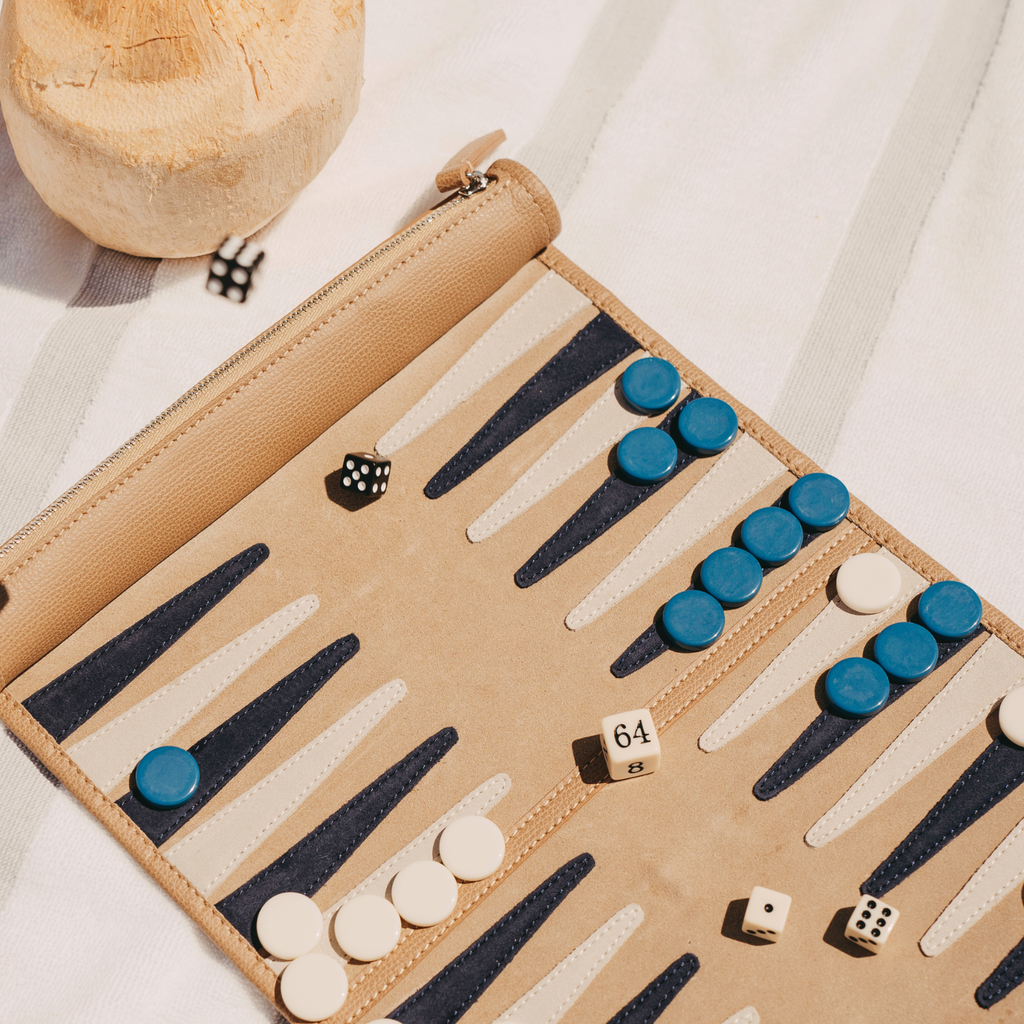 Travel Backgammon Board - Nantucket