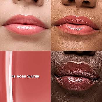 Estee Lauder Glossy Pout Lip Oil 03 Rose Water Hydrating Shine 6ml