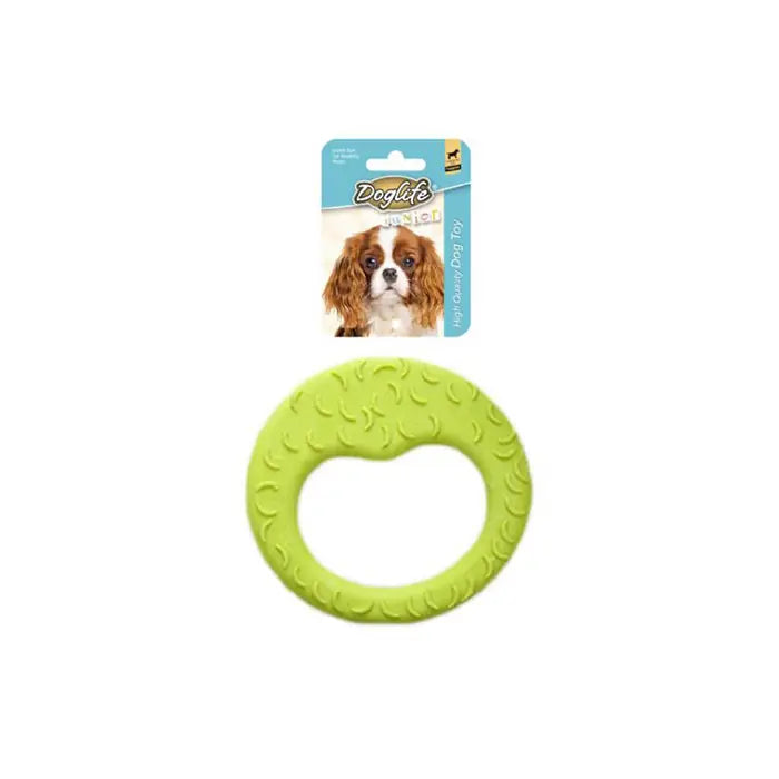 Dog Life Rubber Ring Dog Toy Durable Chew Ring 1 Unit