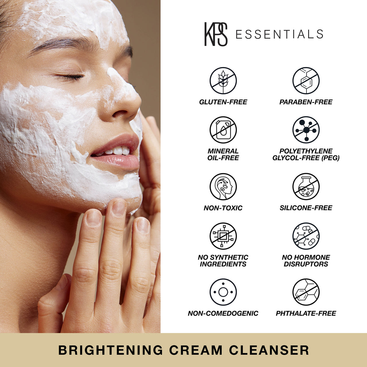 Brightening Cream Cleanser | Kindness Powered Skincare