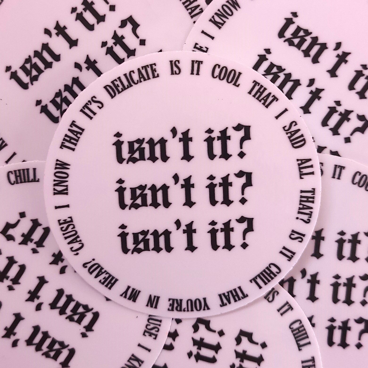 Delicate Sticker