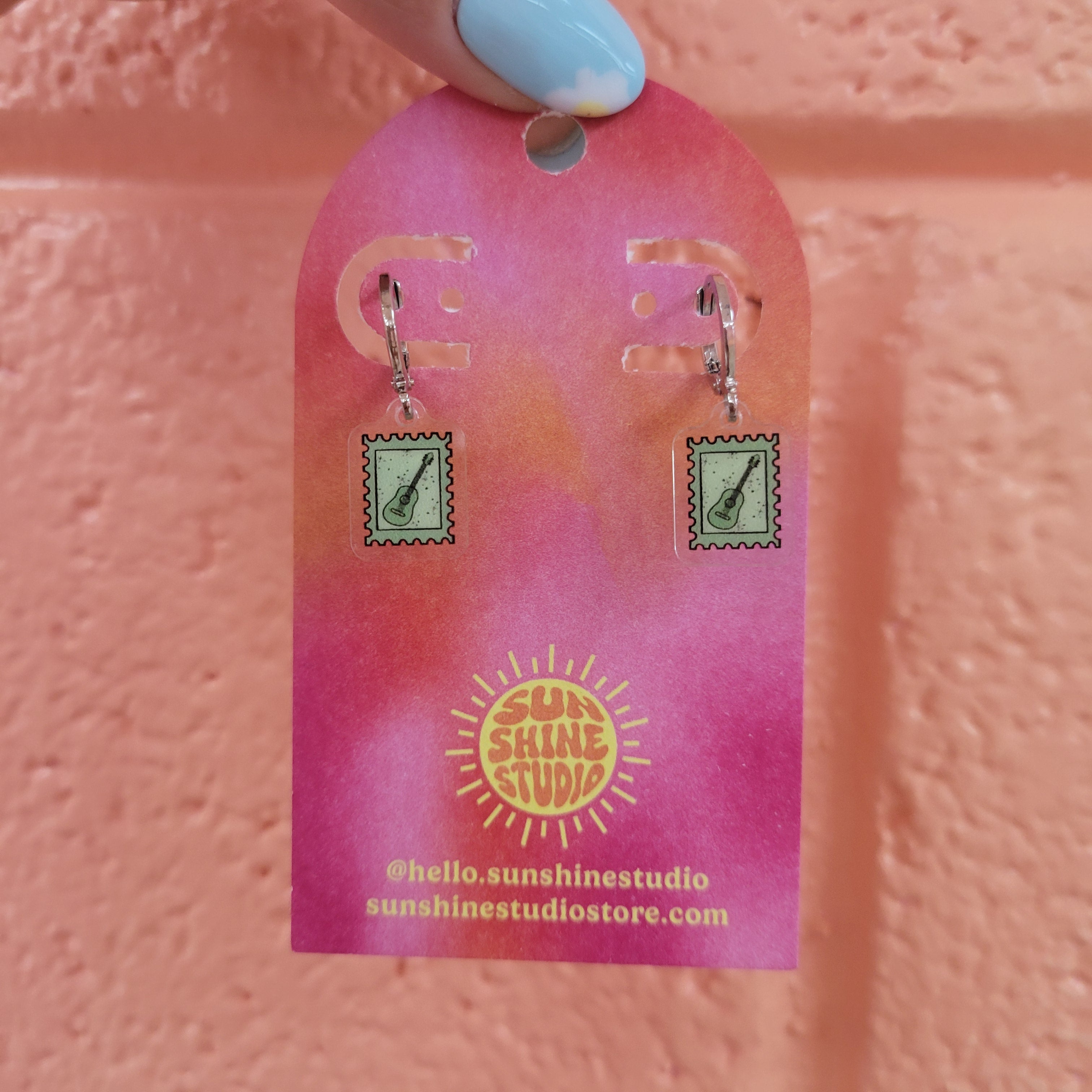 Mini Eras Stamp Earrings