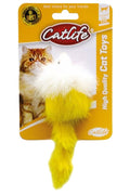 Catlife Colorful Feathered Mouse Toy for Active Play