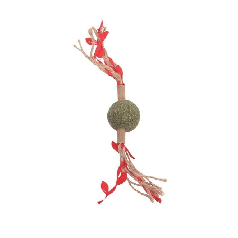 M-Pets Charmy Brancy Catnip Cat Toy Red 1 pc