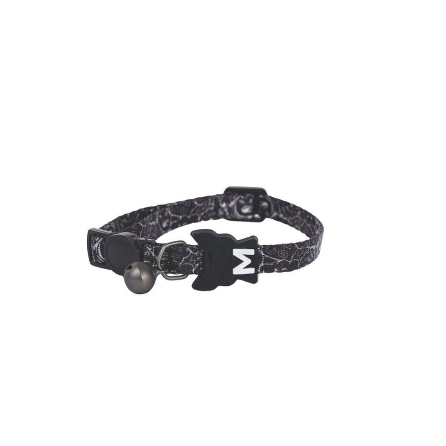 M-Pets Urbanstyle Freestyle Cat Collar Black & White 20-30cm