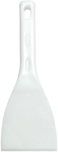 Pizza Dough Scraper with Handle Dough Spatula White Flexible Plastic Food Safe
