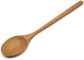 FAAY 12 Inches Teak Flat Spoon, Wooden Spoons