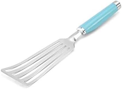 KitchenAid KO024OHAQA Gourmet Stainless Steel Flex Turner, Aqua Sky