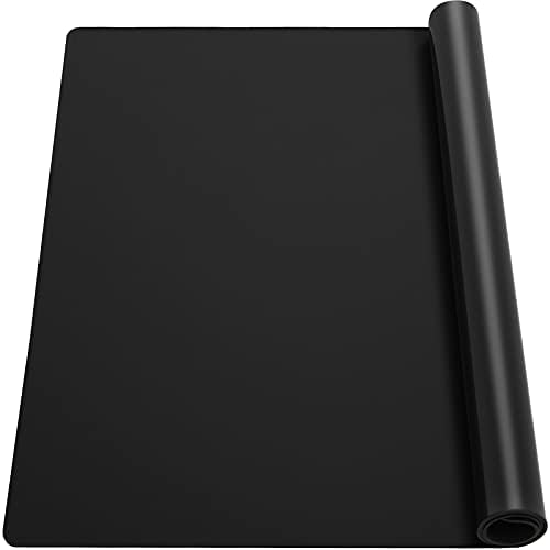 Ewen 31.6"x23.5" Large Silicone Kitchen Counter Mat, 2mm Thick Heat Resistant