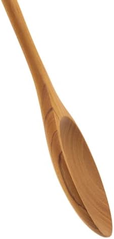 FAAY 12 Inches Teak Flat Spoon, Wooden Spoons