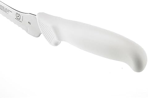 Mercer Culinary Ultimate White, 8 Inch Offset Bread Knife