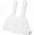 2PCS Plastic Handle Pizza Dough Scrapers, Baking Food Scrappers