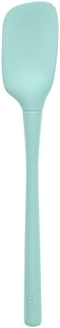 Tovolo Spoon Spatula Spoonula All Silicone Ergonomic Handle Grip Aqua Seafoam
