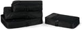 Amazon Essentials 4-Piece Packing Cubes Travel Accessories Set, Luggage