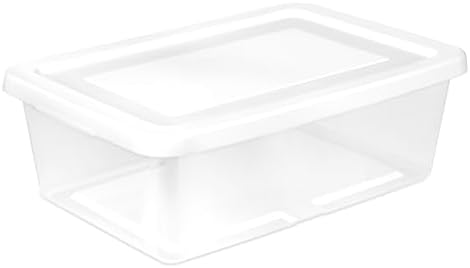 Sterilite Storage Box Stackable Tote, 12 Quart, 36 Pack