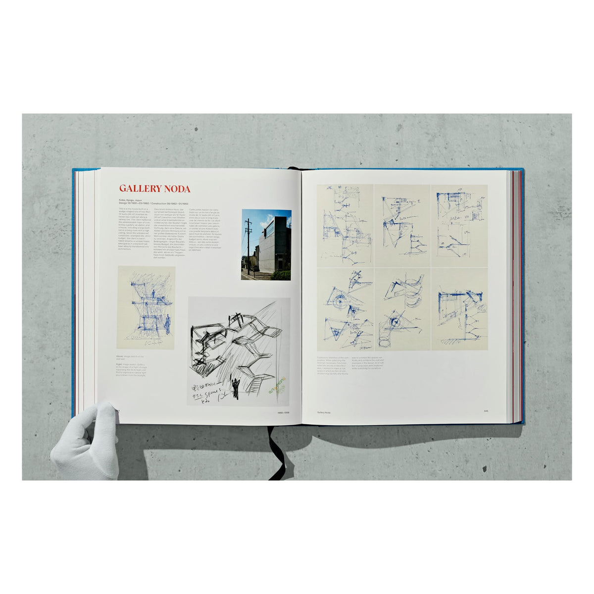 Tadao Ando. Sketches, Drawings, and Architecture (German, French, English)