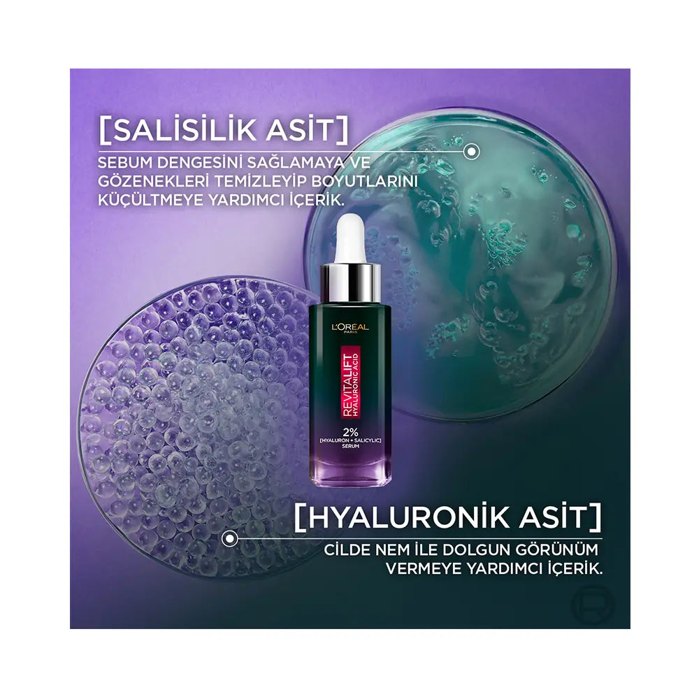 L'Oreal Paris Revitalift Anti-Oil Night Serum for Smooth Skin 30ml