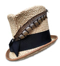 Cha Cha's House of Ill Repute - Fay - Twisted Straw Top Hat: Medium 22.5/23