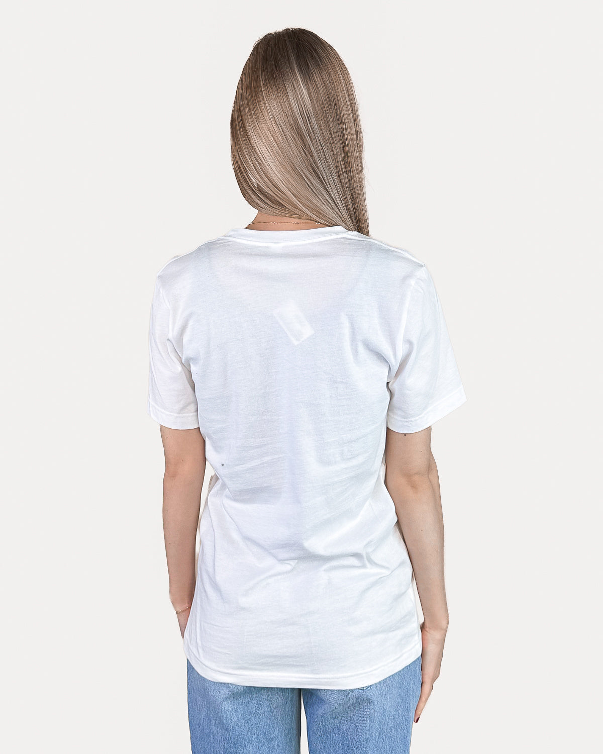 Christmas Tree Snowflake Sprinkles Graphic Tee - White