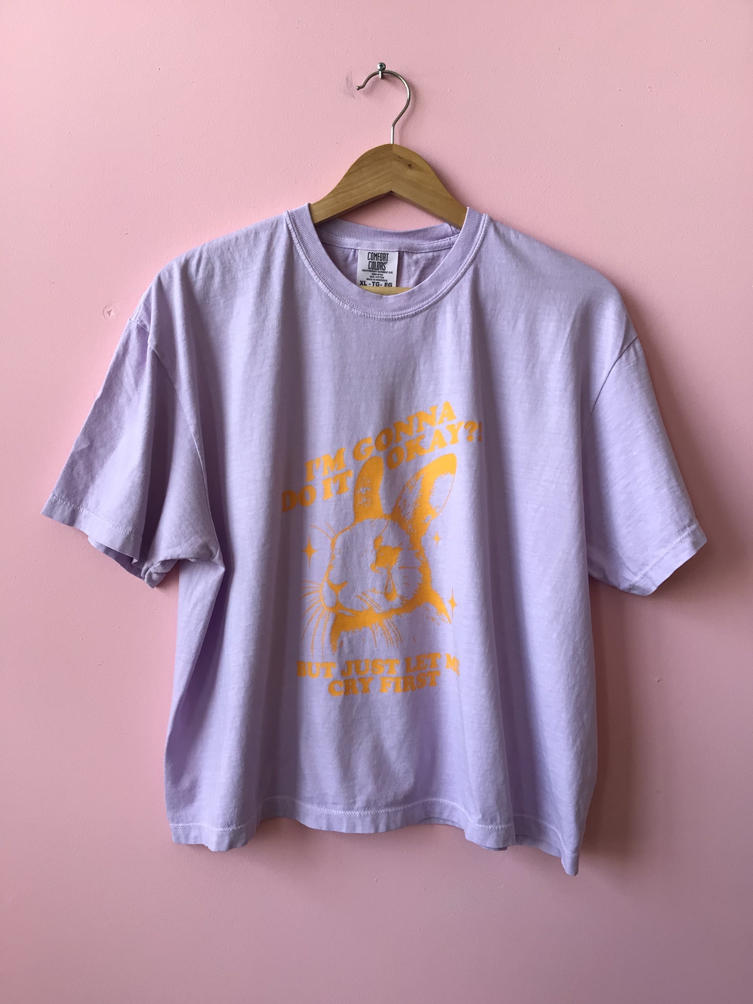 Just Let Me Cry First Shirt and Crewneck