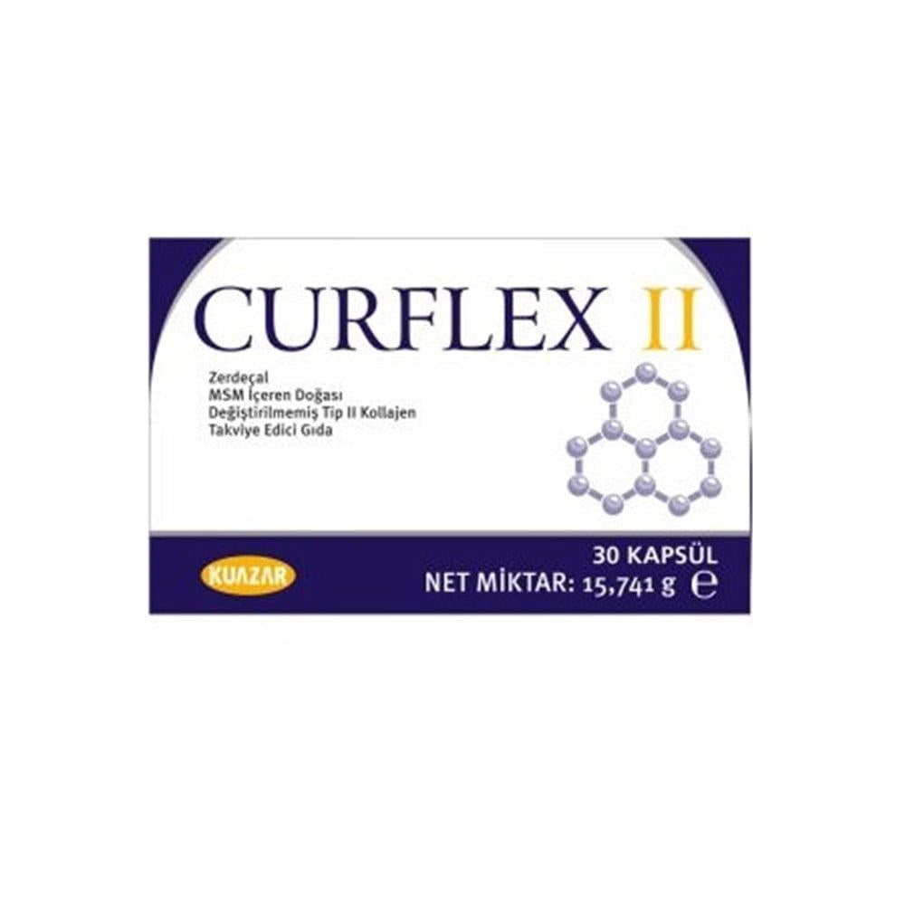 Curflex II Turmeric Collagen Supplement for Joint Health - 30 Capsules