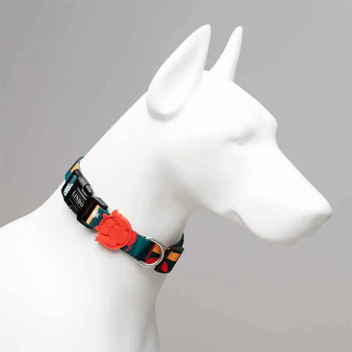 Lindo Reindeer Dog Collar Adjustable Small 30-44cm
