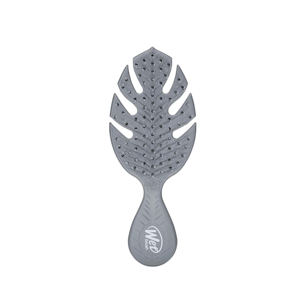Wet Brush Go Green Mini Detangler Detangling Hair Brush Gray