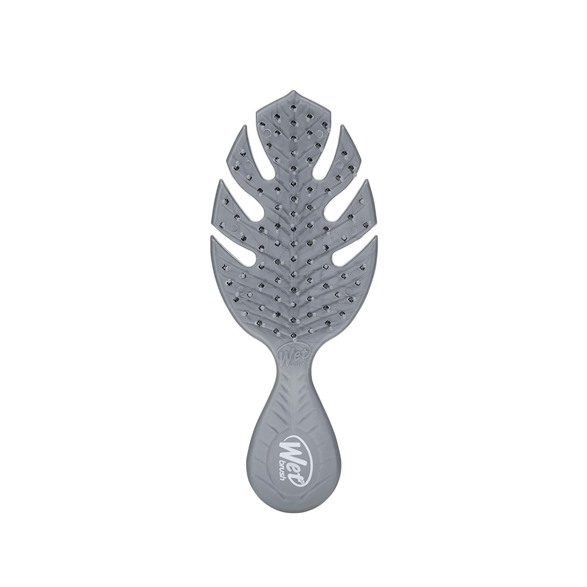 Wet Brush Go Green Mini Detangler Detangling Hair Brush Gray