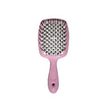 Janeke Superbrush Pink & White Detangling Hair Brush