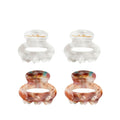 Invisibobble Clipstar Petit Bijoux Hair Clips - 4 Pack, Stylish Decorative Hair Accessories for Women