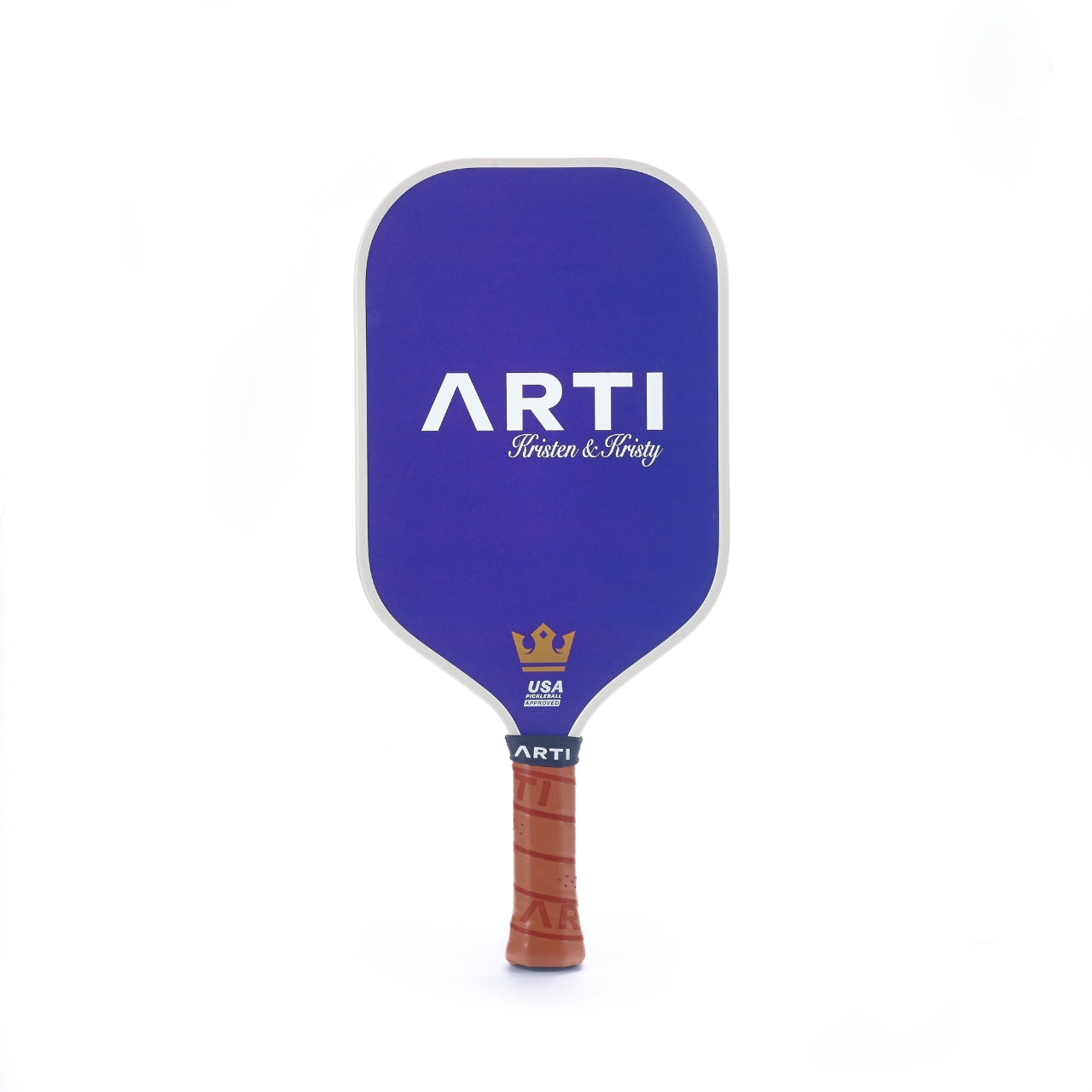 ARTI 16mm T700 Carbon Fiber Kristen & Kristy "GAME ON" Pickleball Paddle - USA Pickleball Approved