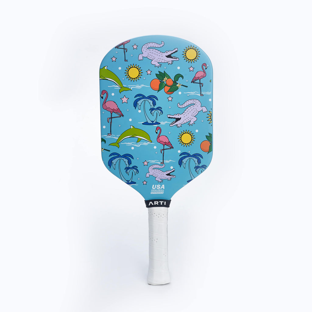 ARTI 16mm T700 Carbon Fiber "FLORIDA" Pickleball Paddle - USA Pickleball Approved