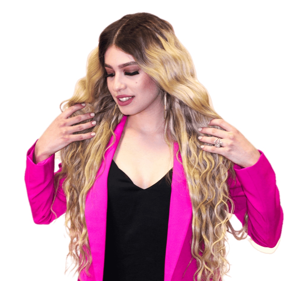 VIP Clip Hair Extensions / Body Wave 24" - ClipeX System