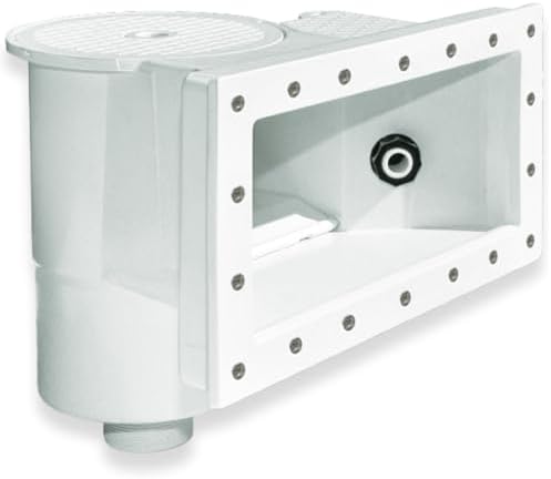 Swimline | Above Ground Pool Wall Skimmer | Thru-Wall | Wide Mouth Leveling