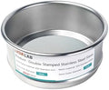4" 304 Stainless Steel Lab Sieve, 2400 Mesh Screen Sifter