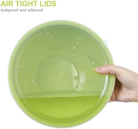 BoxedHome BPA Free Plastic Round Mixing Bowl