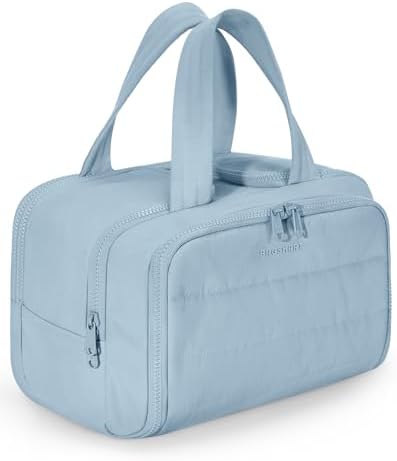 BAGSMART Travel Toiletry Bag, Crush Toiletry Bag