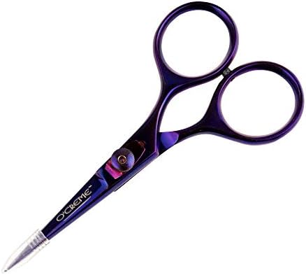 O'Creme Chef Scissors All Stainless Steel Garnishing Snips Purple