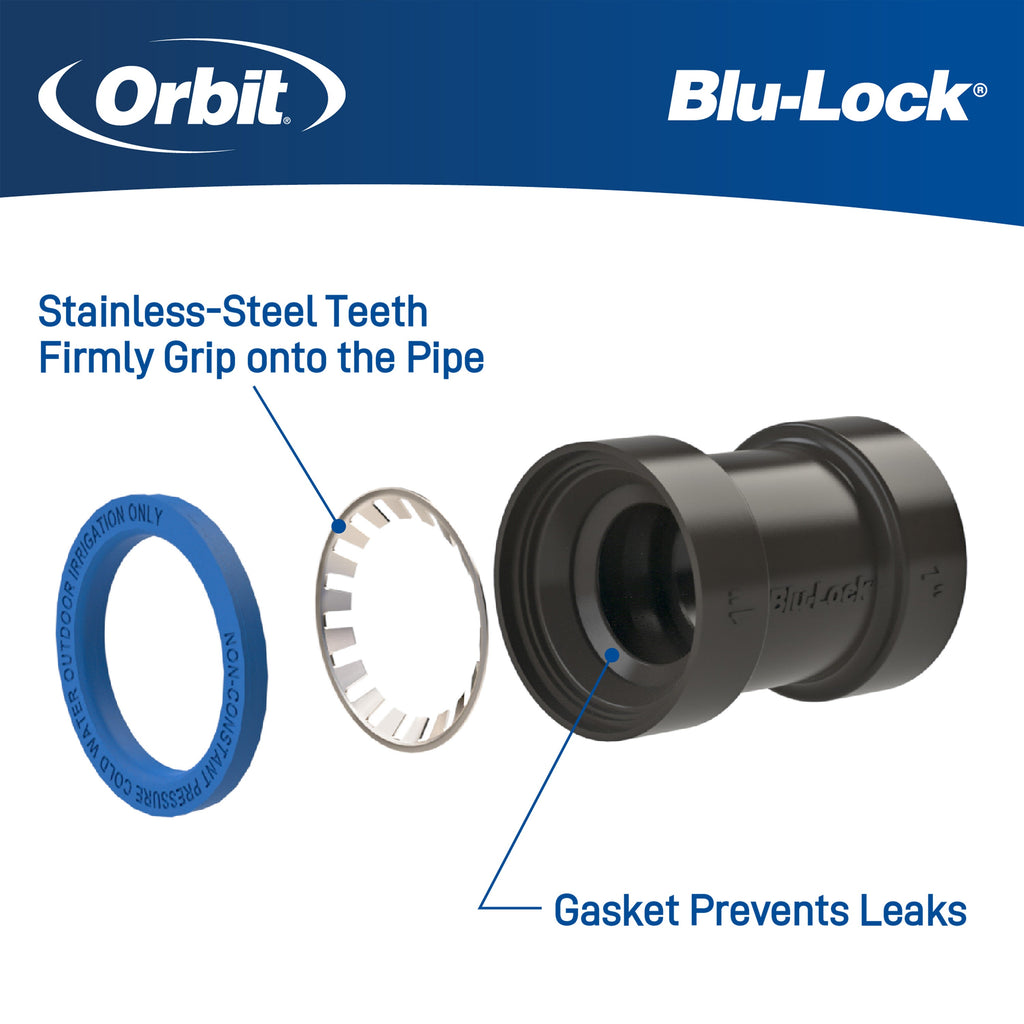 3/4" Blu-Lock Tee 31370