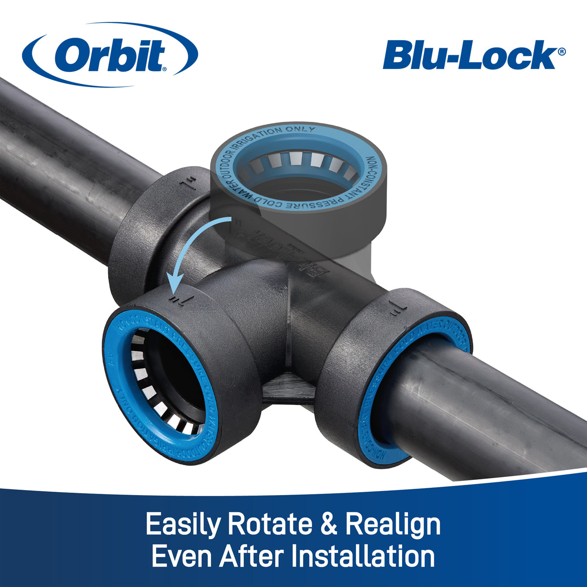 1" Blu-Lock Elbow 31673