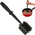 Meat Chopper, 5-Blade Curved Potato Masher & Hamburger Meat Smasher, Ground